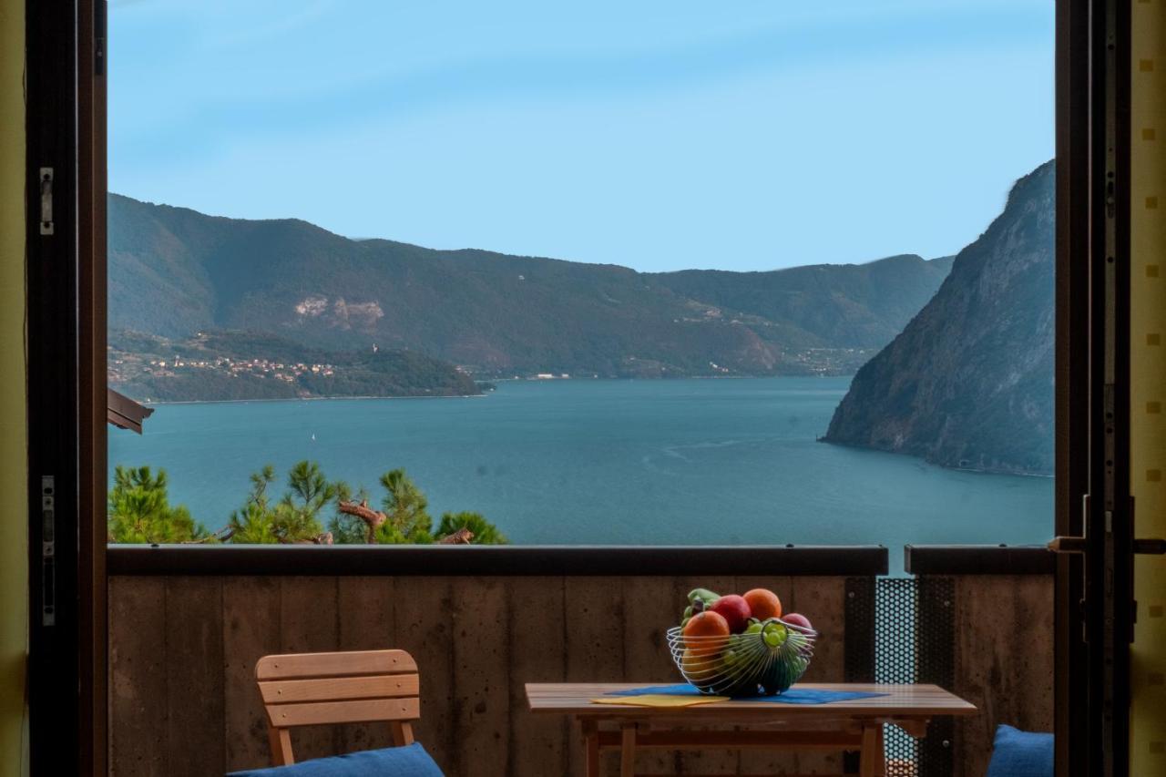Happy Guest Apartments - Lake Panorama & Pool Riva di Solto Ngoại thất bức ảnh